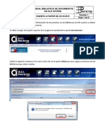 Manual Documentos en Biblioteca File System - AuraPortal