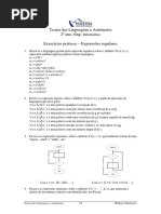 TLA - Exercicios Praticos 01 - Expressoes Regulares