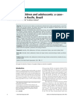 Homicide in Children and Adolescents: A Case - Control Study in Recife, Brazil