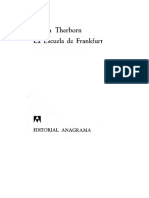 Therborn Goran - La Escuela de Frankfurt