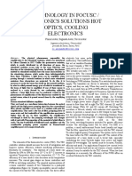 Technology in Focusc / Netronics Solutions Hot Optics, Cooling Electronics