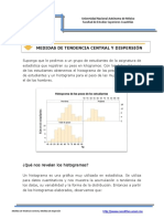 Medidas de Tendencia Central y Dispersion