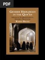 Karen Bauer Gender Hierarchy in The Qurān Medieval Interpretations, Modern Responses