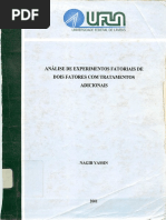 DISSERTAÇÃO - Análise de Experimentos Fatoriais de Dois Fatores Com Tratamentos Adicionais