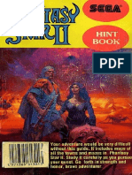 Phantasy Star II Official Hint Book