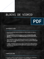 Blocks de Vidrio