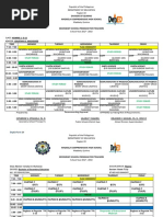 Study Period Study Period: Secondary School Principal IV Public Schools District Supe School Division Superintendent