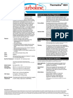 Thermaline 4001: Selection & Specification Data Substrates & Surface Preparation