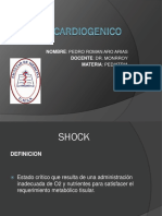 Shock Cardiogenico Pediatria