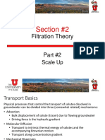 Section #2: Filtration Theory