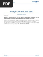 Prosys OPC UA Java SDK Client Tutorial