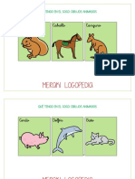 TARJETAS de Animales