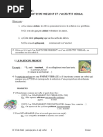 2C Fiche Outil - Part. Prés. Et Adj - Verbal Prof