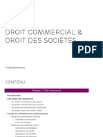 Droit Commercial Droit Des Soci T S Chapitres 1 3