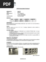 Ductos de 1 y 2 Vias-4Pulg - Danobsa