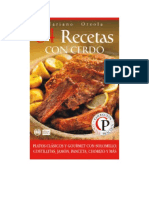 Orzola Mariano - 84 Recetas Con Cerdo