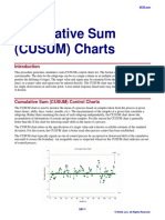 Cusum Charts