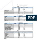 PHUL Tracker Sheet