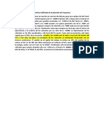 Práctica Calificada de Evaluación de Proyectos