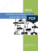 Sistemas de Bombeo en La Industria Petrolera