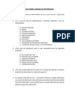 Practica Sobre Canales de Distribucion