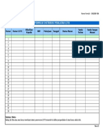 SHE 08 F084 R0 Form Distribusi Peralatan LOTO