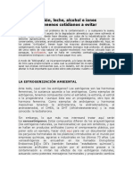 Estrogenizacion en Alimentos Procesados