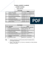 Academic Calendar 17 To 18 2985