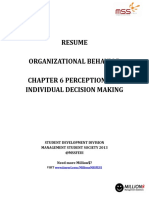 SUMMARY Perilaku Keorganisasian Chapter 6 PDF