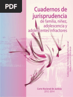 Jurisprudencia de Familia, Niñez, Adolescencia y Adoles. Infractores PDF