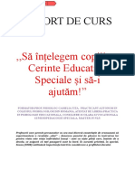 CURS INV. SPECIAL - Odt