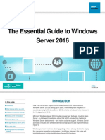 Microsoft Windows Server 2016 Essential Guide