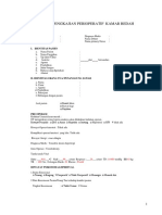 Format Pengkajian Perioperatif Kamar Bedah