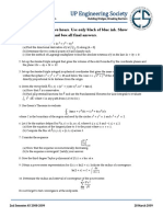 Math 55 - Finals Samplex