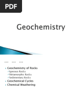 Introduction To Geochemistry