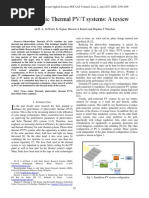 Photovoltaic Thermal PV-T Systems A Review