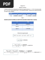 Trabajo n2 Metodos Numericos