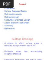 Drainage Design