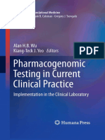 (Molecular and Translational Medicine) Alan H.B. Wu, Kiang-Teck J. Yeo-Pharmacogenomic Testing in Current Clinical Practice_ Implementation in the Clinical Laboratory (Molecular and Translational Medi