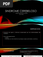 Sindrome Cerebeloso