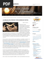 Las Biblias Adulteradas