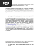 Qué Influencias Sociales Del Comportamiento Del Consumidor Podrían Tener Efecto Sobre La Estrategia Comercial Futura de Gap