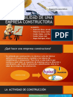 Contabilidad de Una Empresa Constructora