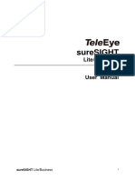 TeleEye SureSIGHT User Manual