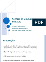 As Faces Da Violencia No Trabalho - PsicologiaUTFPR