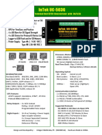 Intek Uc-503G: Distributed Terminal Unit (Dtu) Concentrator With 3G/3.5G