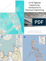 1.0 Introduction To Pavement Engineering CE 44 Highway Engineering (Philippines)