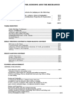 Criteria For Judging and The Mechanics