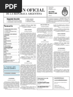 Boletín Oficial de La República Argentina 2010-08-04 - Segunda Sección