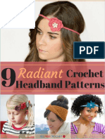 9 Radiant Crochet Headband Patterns